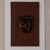Cloud French Comb in Dark Leopard