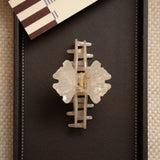 Mermaid Tail Hair Claw in Conch Shell