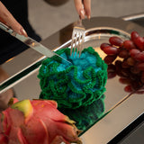 Crochet Scrunchie in Chuka Wakame