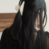 Mermaid Tail Hair Claw in Conch Shell